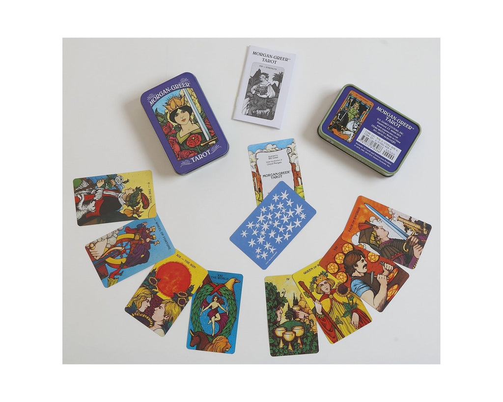 Morgan-Greer Tarot in a Tin | ไพ่ทาโรต์ขนาดพกพา บรรจุกล่องเหล็ก