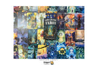 Dragon Tarot deck box set displayed as a collage of colorful illustrated cards and the main 'Under the Oak Tarot' box, centered on a white background with the Dragon Tarot logo below.