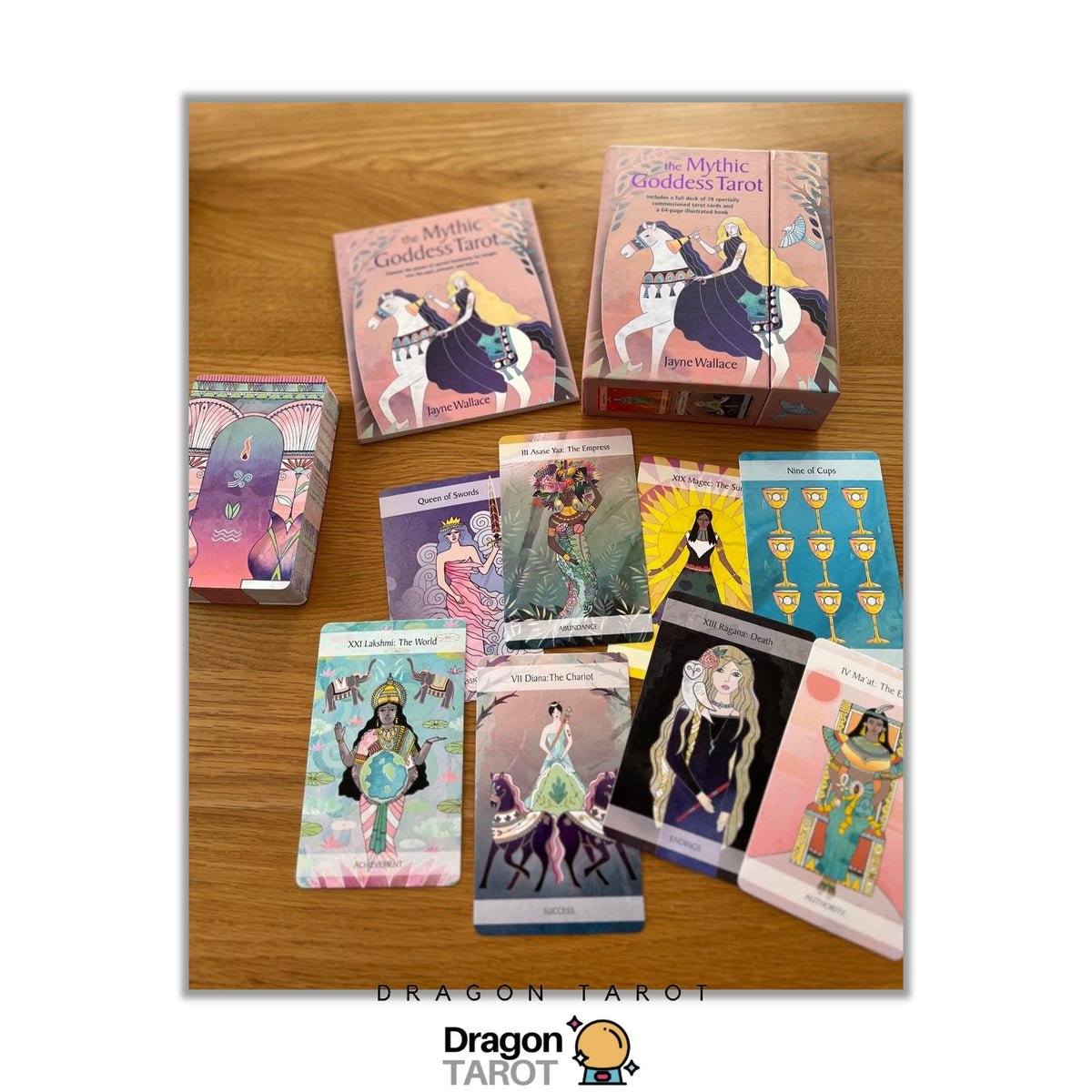 Mythic Goddess Tarot, The | ไพ่ทาโรต์ พร้อมหนังสือคู่มือ