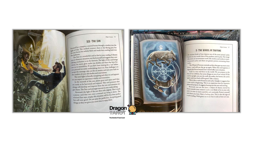 Tarot Of The Vampires | ไพ่ทาโรต์ พร้อมหนังสือคู่มือพิมพ์สี