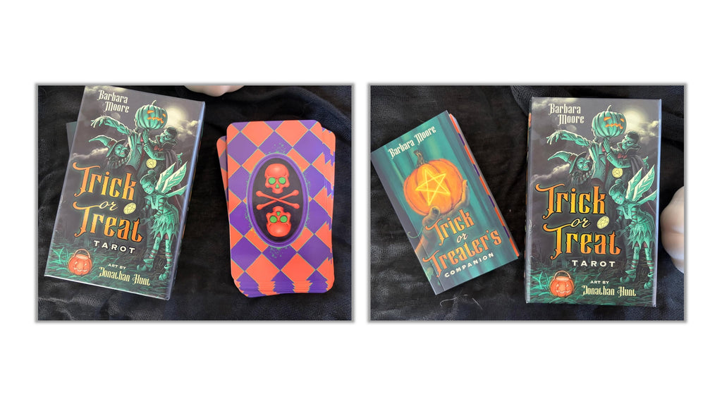 Trick or Treat Tarot Small Kit Edition | ไพ่ธีมฮาโลวีน ไพ่ทาโรต์