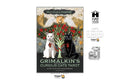 Dragon Tarot 'Grimalkin's Curious Cats Tarot' card deck box cover shown on a white background with seller badges and a Hay House guarantee logo.