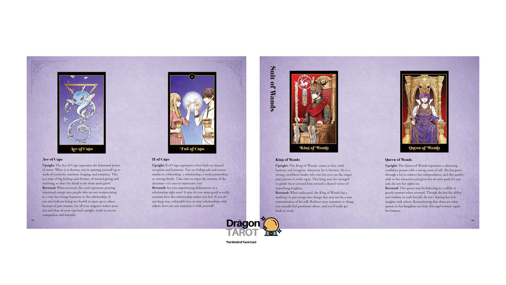 Anime Tarot Deck and Guidebook, The | ไพ่ทาโรต์