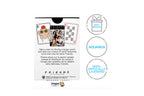 A Dragon Tarot 'Friends' card deck package shown on a white background with promotional callouts. The package features a black-and-white illustrated card design with the title 'FRIENDS' and references to the TV show Friends.