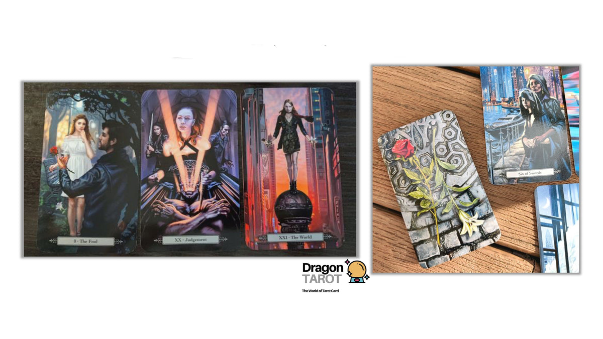 Tarot Of The Vampires | ไพ่ทาโรต์ พร้อมหนังสือคู่มือพิมพ์สี