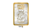 Dragon Tarot Angel Tarot Pocket Edition card deck packaging shown on a white background with Dragon Tarot logos at the top and bottom.