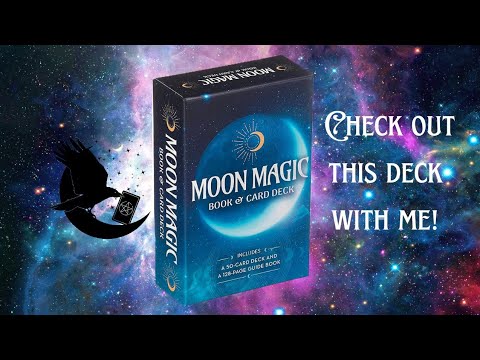 Moon Magic Book & Card Deck | ไพ่ออราเคิลดวงจันทร์