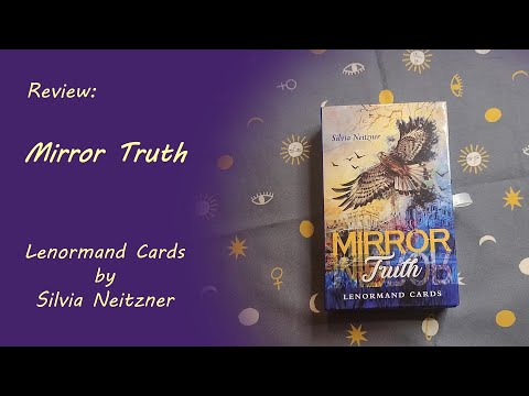 Mirror Truth Lenormand Cards | ไพ่เลอนอร์มองด์ ไพ่ขอบทอง