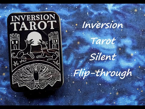 Inversion Tarot in a Tin | ไพ่ทาโรต์ มาร์เซย์ขาวดำขนาดพกพา