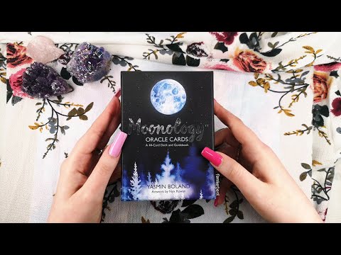 Moonology Oracle Cards: A 44-Card Moon Astrology Oracle Deck and Guidebook | ไพ่ออราเคิล