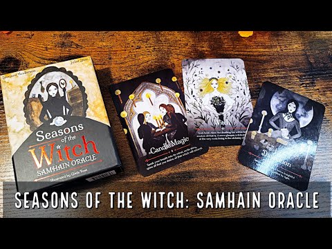 Seasons of the Witch: Samhain Oracle ไพ่ขอบแดง | ไพ่ออราเคิล