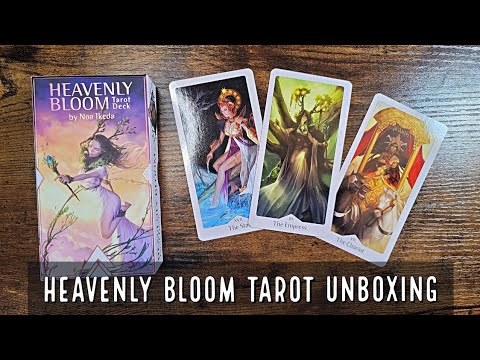 Heavenly Bloom Tarot Deck | ไพ่ทาโรต์ ขอบไพ่โรสโกลด์