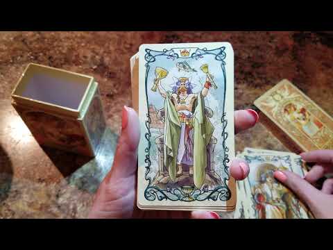 Tarot Mucha | ไพ่ทาโรต์ พร้อมหนังสือคู่มือ