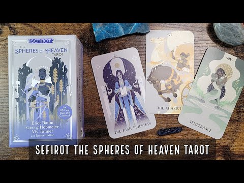 Sefirot - The Spheres of Heaven Tarot  | ไพ่ทาโรต์ พร้อมหนังสือคู่มือ