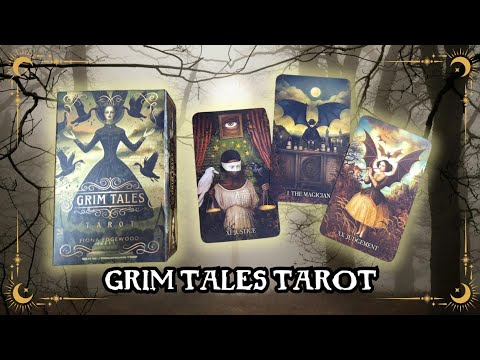 Grim Tales Tarot | ไพ่ทาโรต์ พร้อมหนังสือคู่มือ