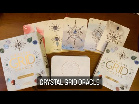 Crystal Grid Oracle – Deluxe Edition | ไพ่ออราเคิล ขอบทอง
