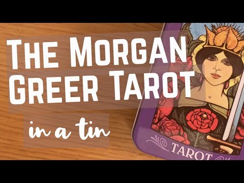 Morgan-Greer Tarot in a Tin | ไพ่ทาโรต์ขนาดพกพา บรรจุกล่องเหล็ก