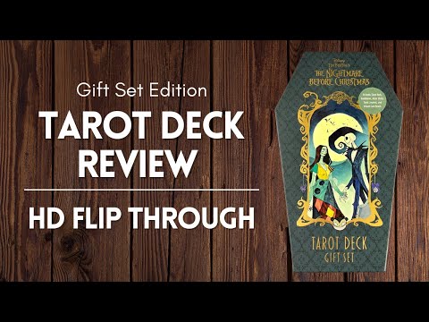 Nightmare Before Christmas Tarot Deck and Guidebook Gift Set, The | ไพ่ทาโรต์ ชุดของขวัญ