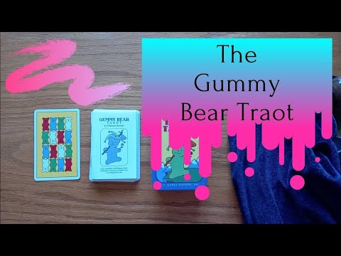 Gummy Bear Tarot Deck | ไพ่ทาโรต์ ขนาดพกพาในกล่องเหล็ก