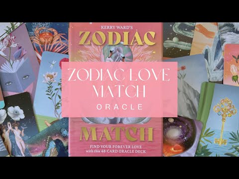 Zodiac Love Match Oracle Deck | ไพ่ออราเคิล