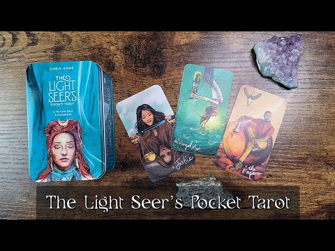 Light Seer’s Pocket Tarot | ไพ่ทาโรต์ ขนาดพกพาในกล่องเหล็ก