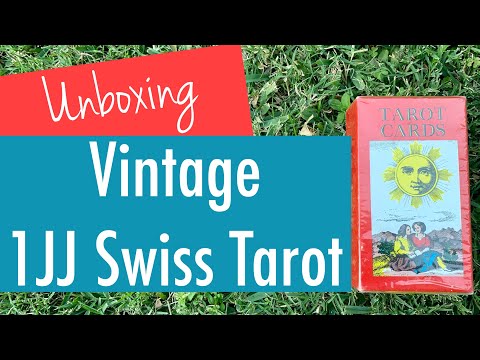 1JJ Swiss Tarot Deck | ไพ่ทาโรต์