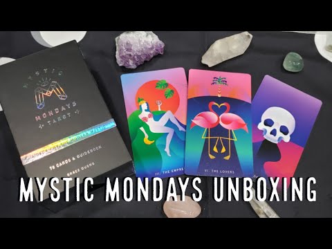 Mystic Mondays Tarot: A Deck for the Modern Mystic | ไพ่ทาโรต์ ขอบเงิน