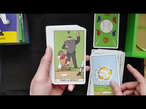 Tarot of Baseball Deck & Book Set | ไพ่ทาโรต์ พร้อมหนังสือคู่มือ