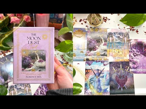 Moon Dust Tarot, The | ไพ่ทาโรต์ขอบทอง พร้อมหนังสือคู่มือ