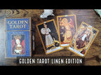 ไพ่ทาโรต์ Golden Tarot ขอบทอง (ของแท้ 100%) สินค้าพร้อมส่ง ไพ่แท้, ร้าน Dragon TAROT