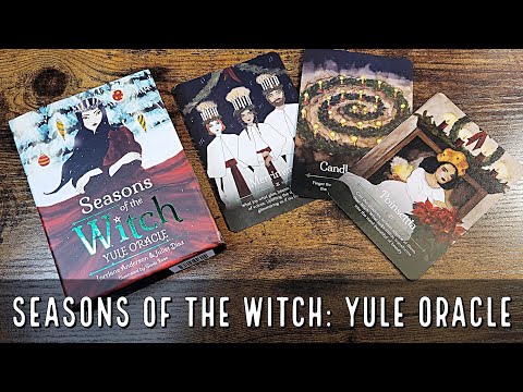 Seasons of the Witch: Yule Oracle ไพ่ขอบเขียว | ไพ่ออราเคิล