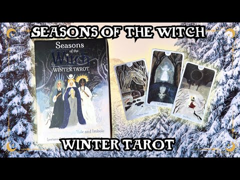 Seasons of the Witch: Winter Tarot ไพ่ขอบม่วง | ไพ่ทาโรต์
