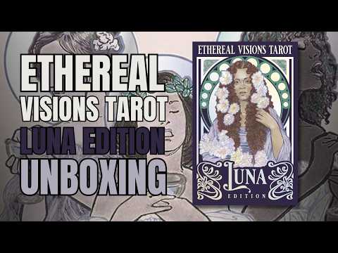 ไพ่ทาโรต์ Ethereal Visions Tarot Luna Edition (ของแท้ 100%) สินค้าพร้อมส่ง ไพ่แท้, ร้าน Dragon TAROT