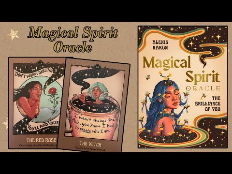 Magical Spirit Oracle | ไพ่ออราเคิล ไพ่ขอบทอง