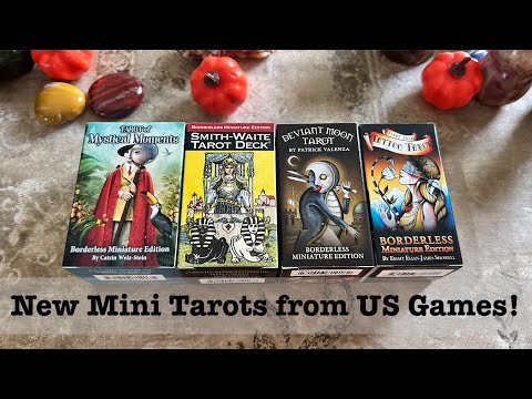 Tarot of Mystical Moments Borderless Miniature Edition | ไพ่ทาโรต์ ขนาดพกพา