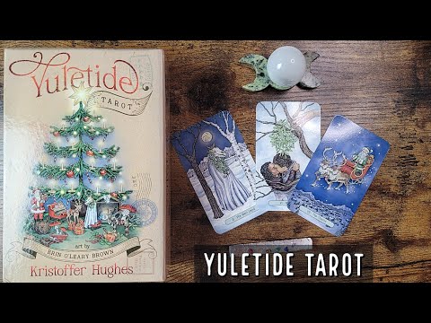 Yuletide Tarot | ไพ่ทาโรต์ พร้อมหนังสือคู่มือสี เทศกาลยูลและคริสต์มาส