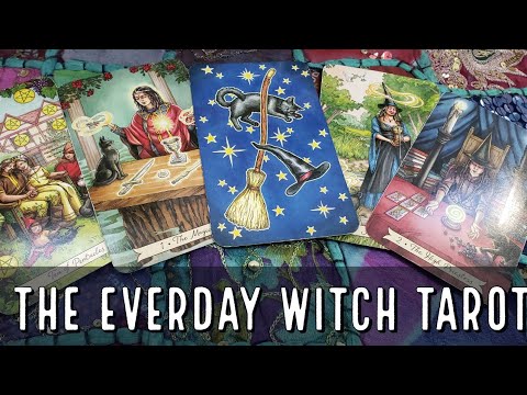 Everyday Witch Tarot | ชุดไพ่ทาโรต์ พร้อมหนังสือคู่มือ พิมพ์ภาพสี