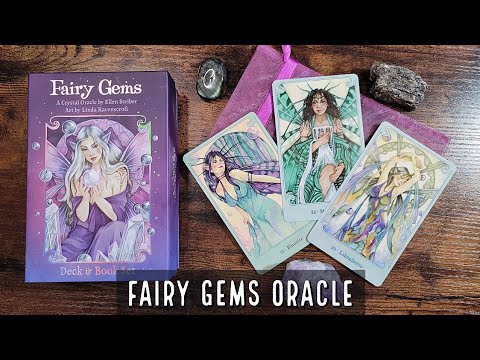 Fairy Gems Deck & Book Set: A Crystal Oracle Deck | ไพ่ออราเคิล