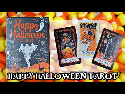 Happy Halloween Tarot |  ไพ่ทาโรต์ พร้อมหนังสือคู่มือ