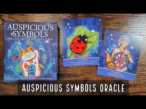 Auspicious Symbols for Luck and Healing Oracle Deck | ไพ่ออราเคิล
