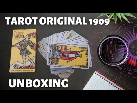 Tarot Original 1909 Kit | ไพ่ทาโรต์ กล่องใหญ่ ไพ่ทาโรต์ พร้อมหนังสือคู่มือ