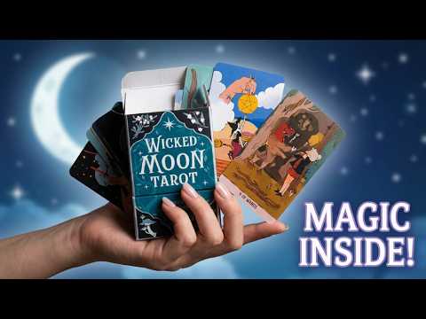 Wicked Moon Tarot | ไพ่ทาโรต์ ขอบเงิน