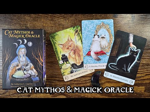 Cat Mythos & Magick Oracle | ไพ่ออราเคิล แมวลึกลับและเวทมนตร์