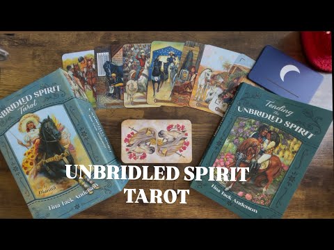 Unbridled Spirit Tarot | ไพ่ทาโรต์ธีมม้า พร้อมหนังสือคู่มือและแท่นวางไพ่หนึ่งใบ